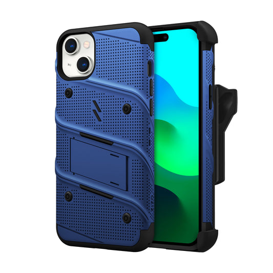 ZIZO BOLT Bundle iPhone 15 Plus Case with Tempered Glass