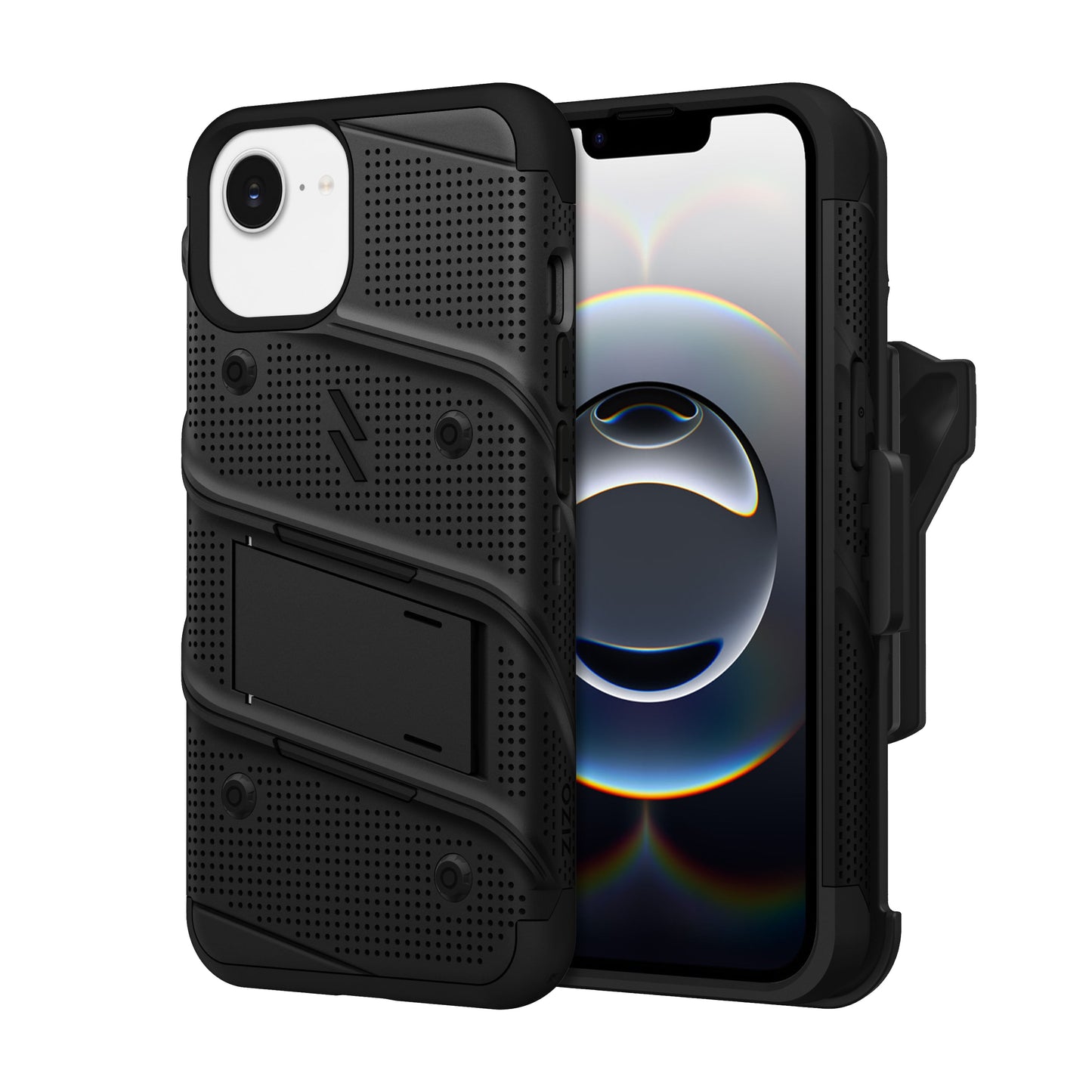 ZIZO BOLT Bundle iPhone 17e/16e/15/14/13 Case with Tempered Glass