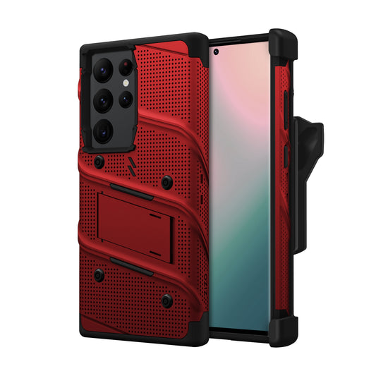 ZIZO BOLT Bundle Galaxy S24 Ultra Case with Tempered Glass