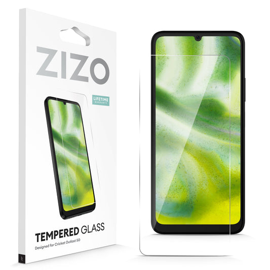 ZIZO TEMPERED GLASS Screen Protector for Cricket Outlast 5G