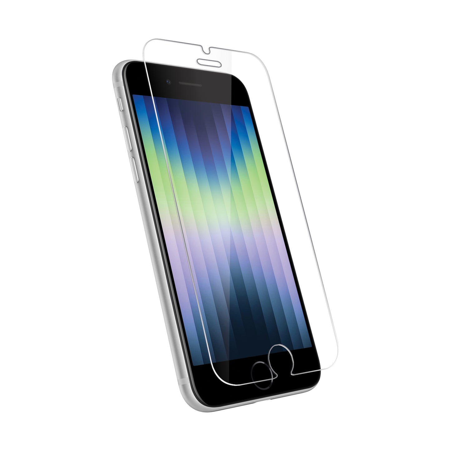 ZIZO TEMPERED GLASS Screen Protector for iPhone SE (3rd and 2nd gen)/8/7