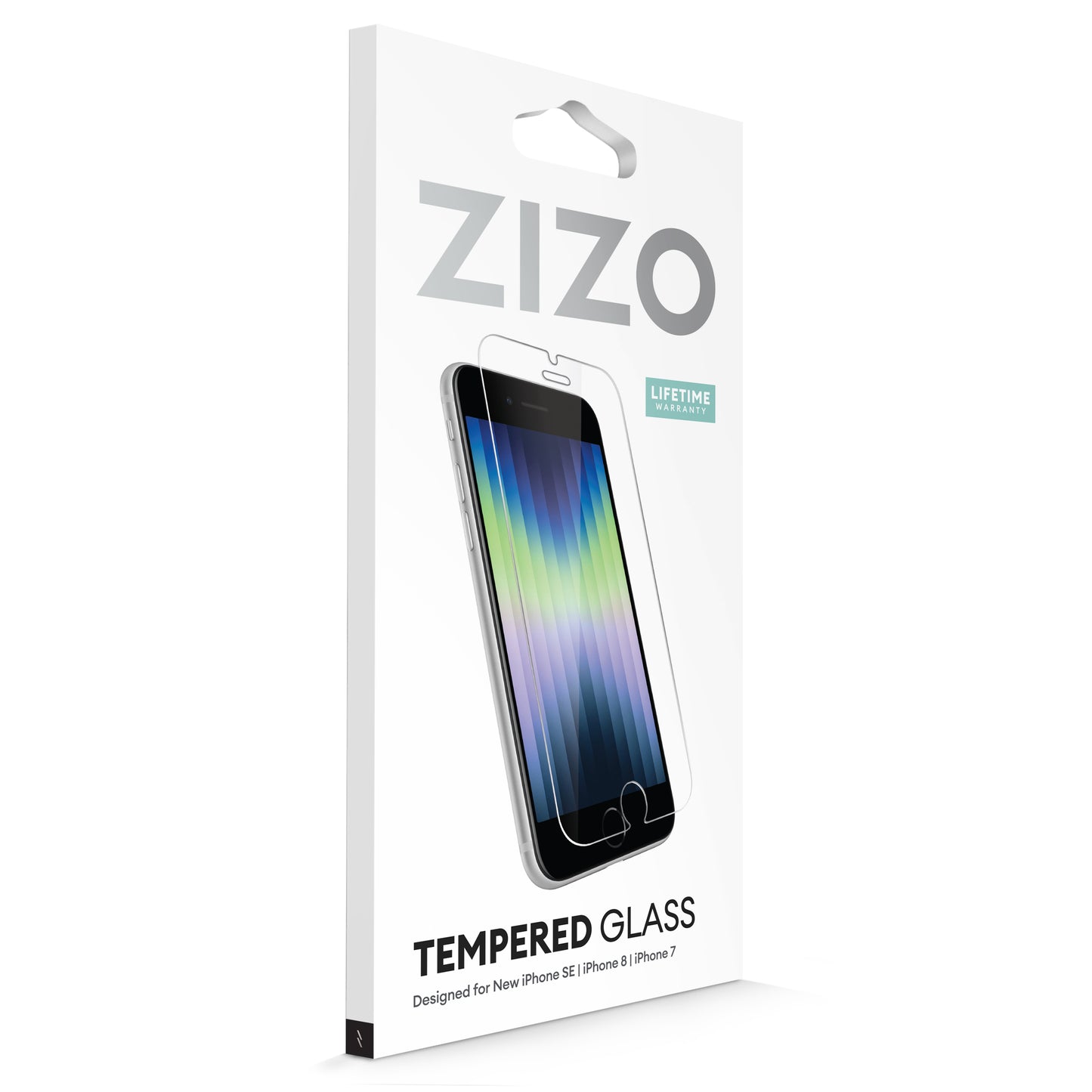 ZIZO TEMPERED GLASS Screen Protector for iPhone SE (3rd and 2nd gen)/8/7