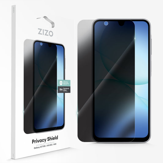 ZIZO PRIVACY Tempered Glass Screen Protector for Galaxy A17 / A16 / A26