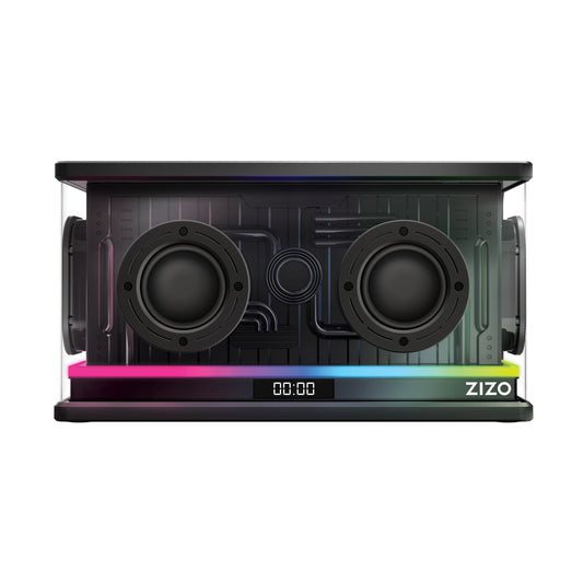 ZIZO Retro Crystal LED 80W Wireless Speaker