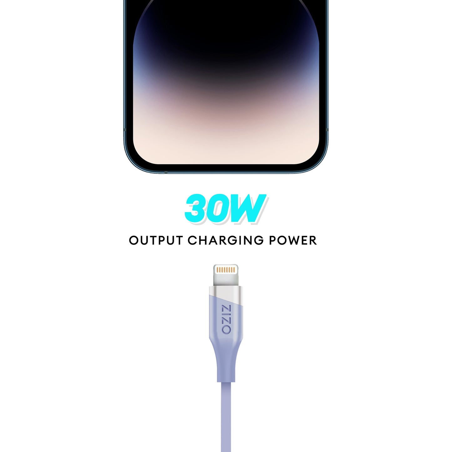 ZIZO PowerVault Cable USB-C to Lightning 6FT