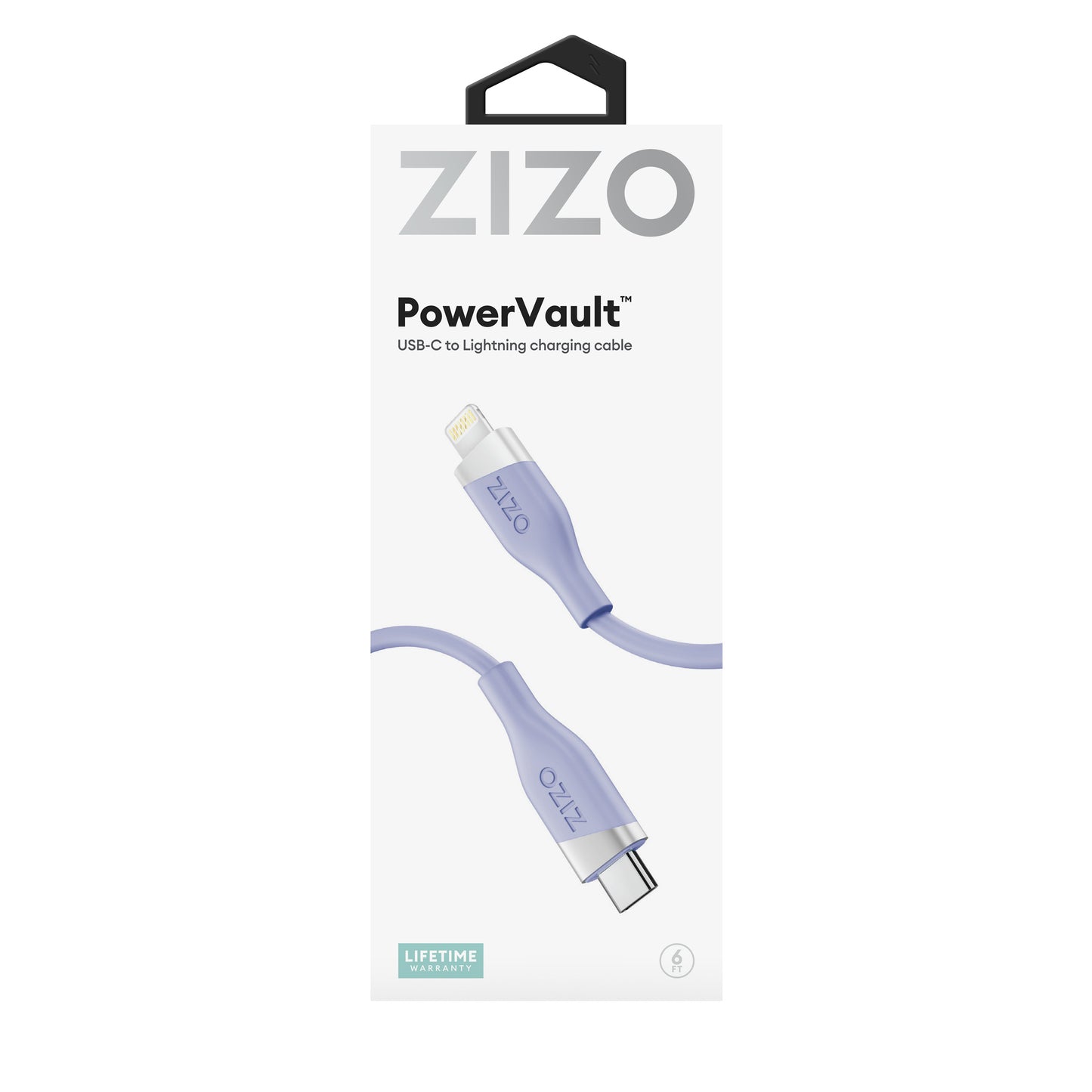 ZIZO PowerVault Cable USB-C to Lightning 6FT