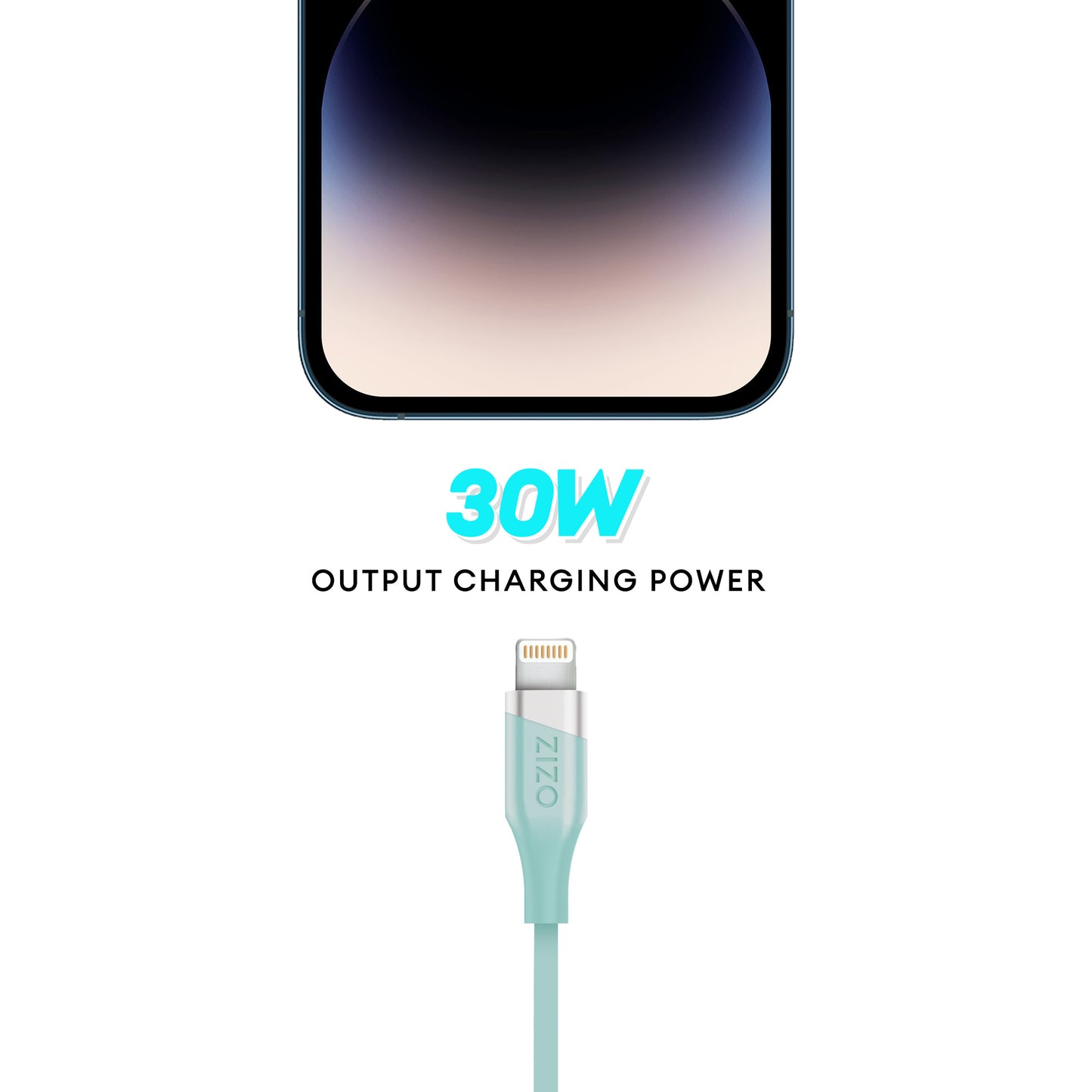 ZIZO PowerVault Cable USB-C to Lightning 6FT