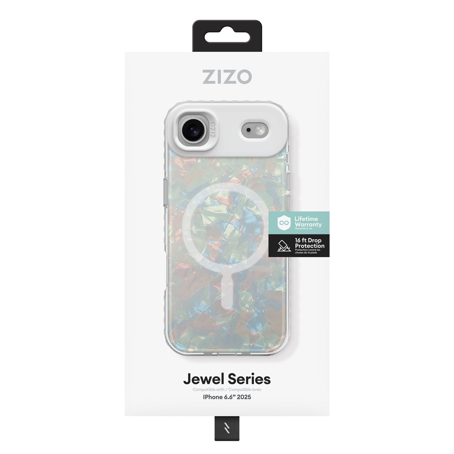 ZIZO JEWEL Series iPhone Air MagSafe Case - Opal - ZIZO Wireless