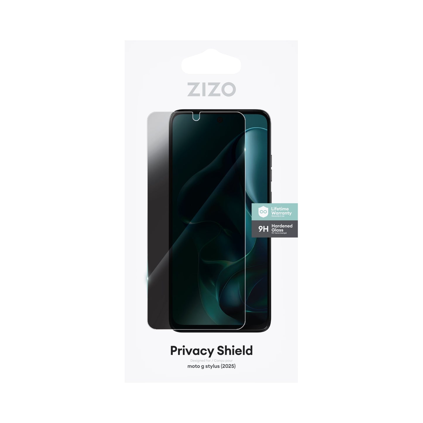 ZIZO PRIVACY Tempered Glass Screen Protector for moto g stylus (2025)