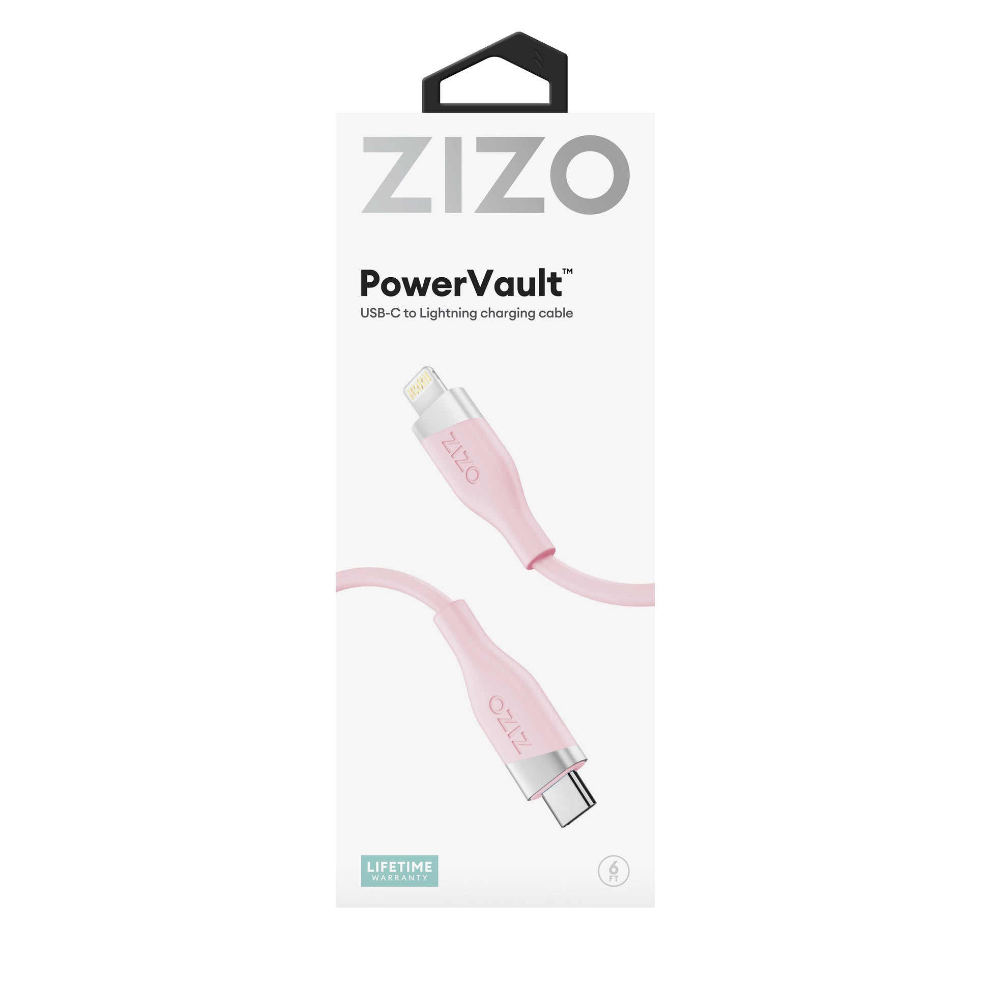 ZIZO PowerVault Cable USB-C to Lightning 6FT - ZIZO Wireless