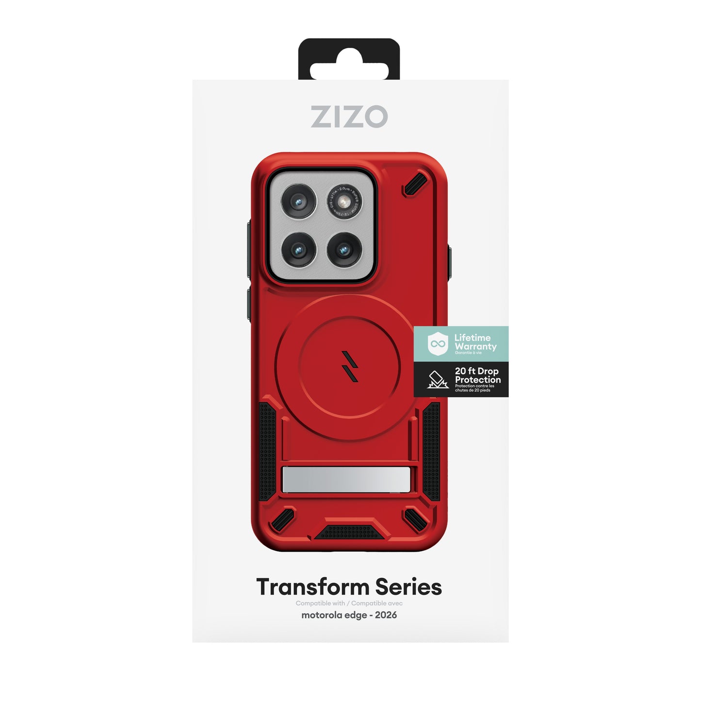 ZIZO TRANSFORM Series moto edge - 2026 Case
