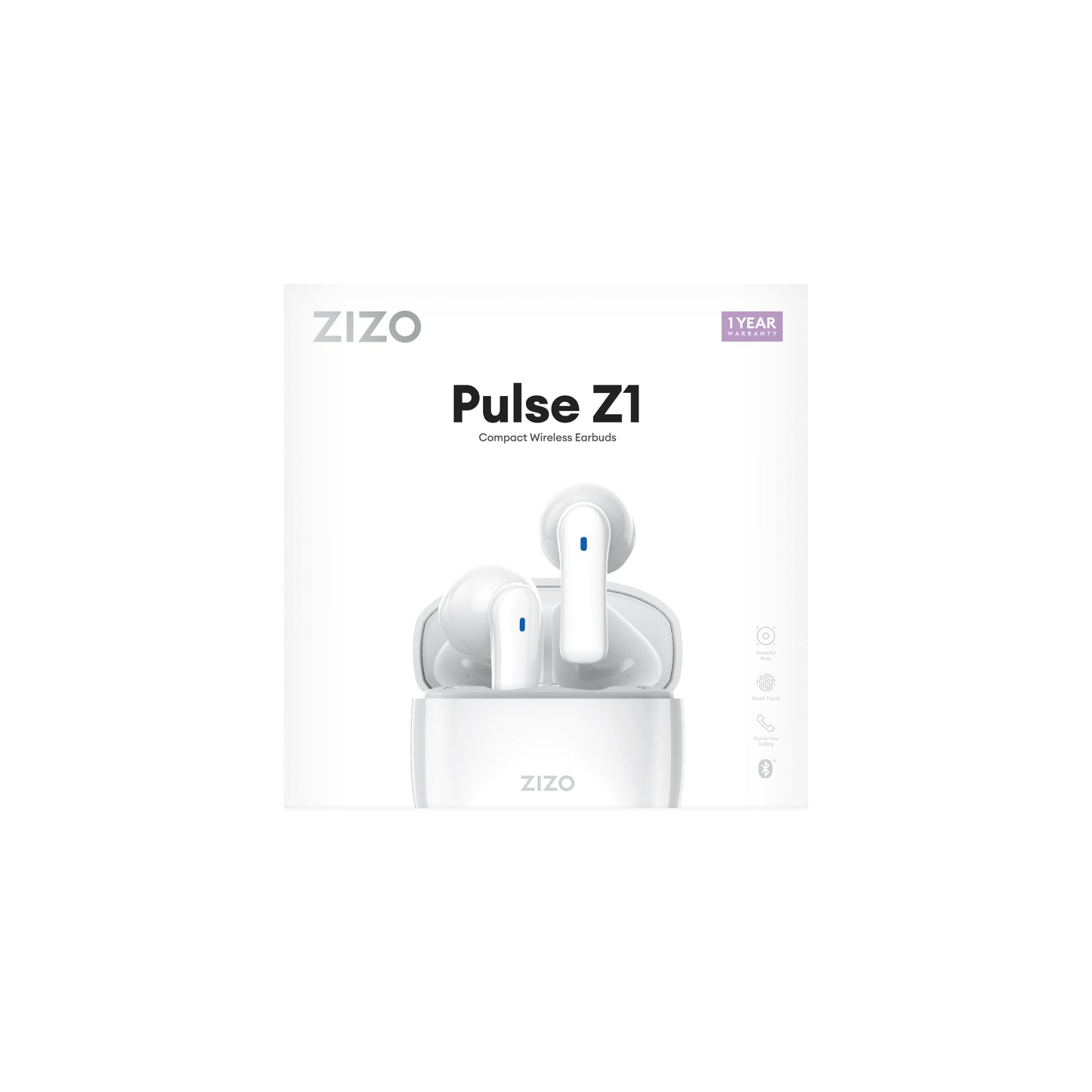 ZIZO PULSE Z1 True Wireless Earbuds with Charging Case