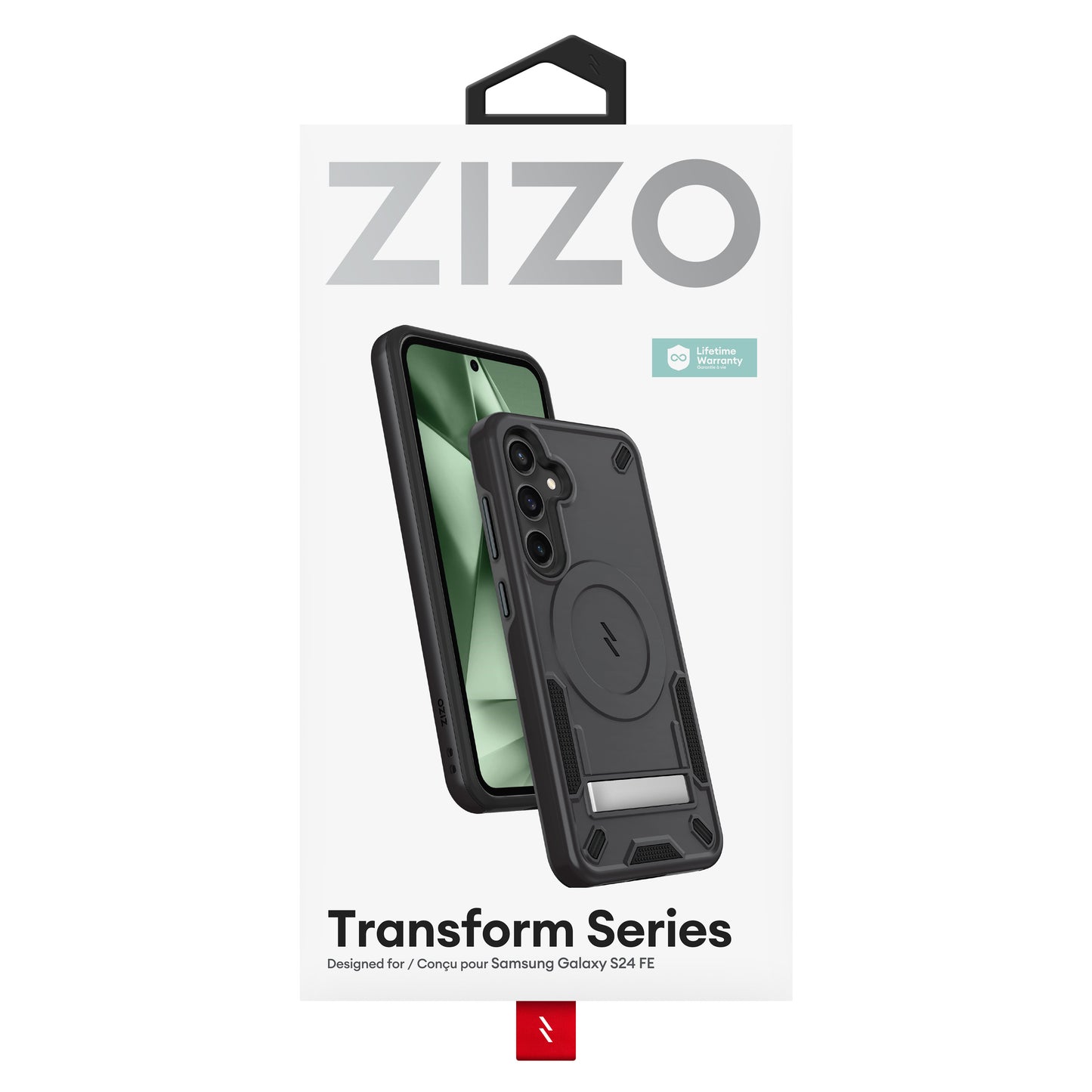 ZIZO TRANSFORM Series Galaxy S24 FE Case - Black - ZIZO Wireless