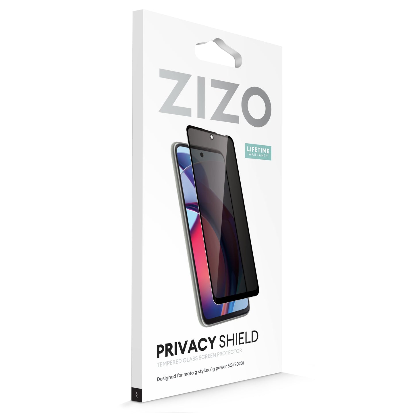 ZIZO PRIVACY Tempered Glass Screen Protector for moto g stylus (2023) - Privacy - ZIZO Wireless