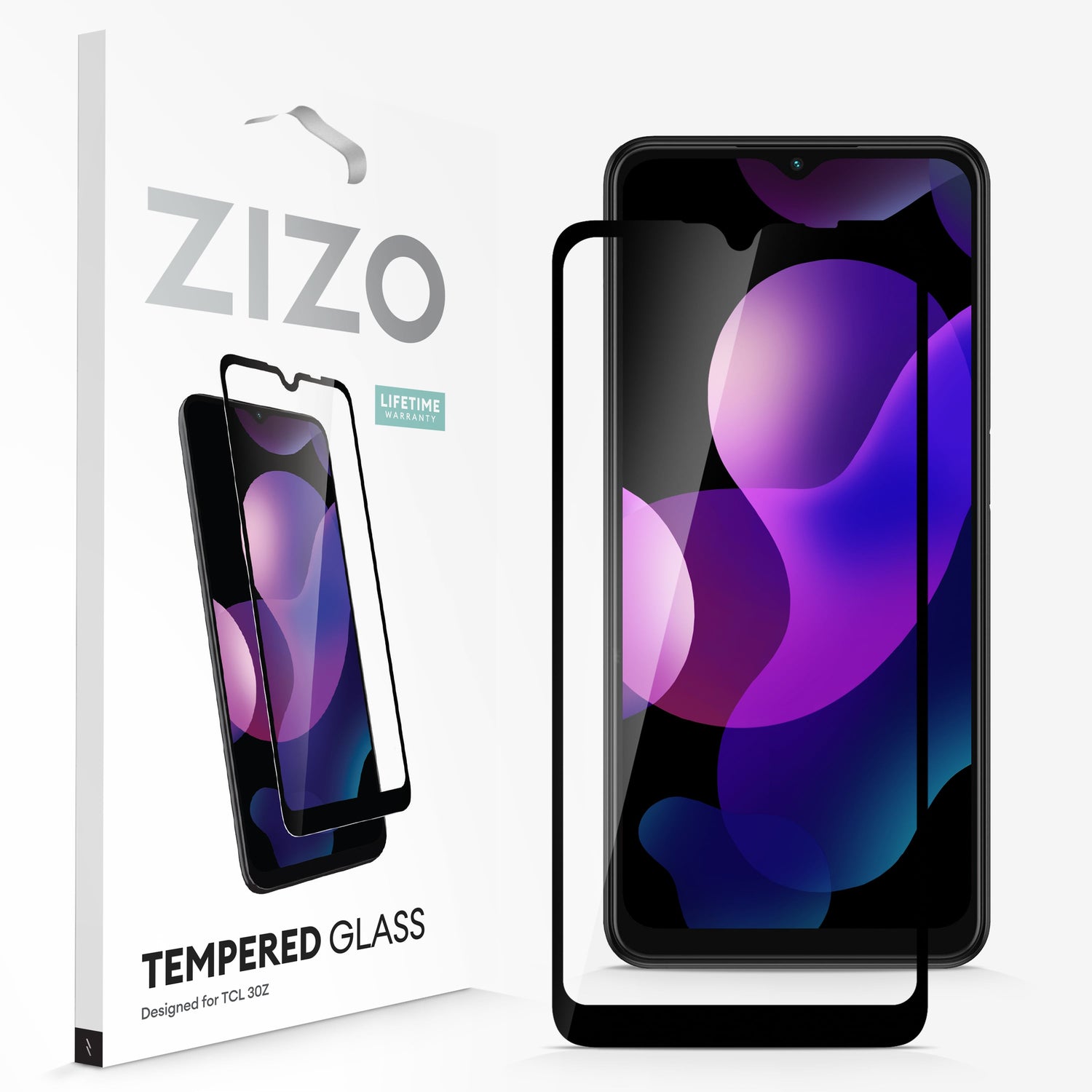 ZIZO TEMPERED GLASS Screen Protector for TCL 30 Z - ZIZO Wireless