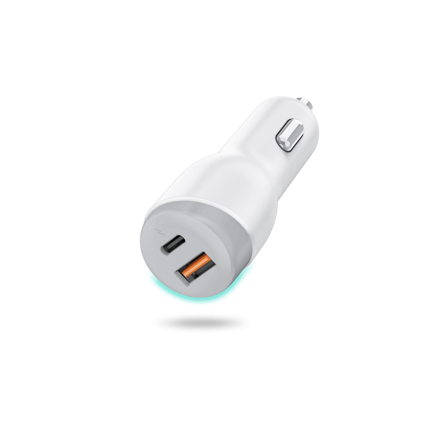 ZIZO PowerVault 30W Dual Port Car Charger Bundle + Lightning to USB-C Cable + USB-A Adapter