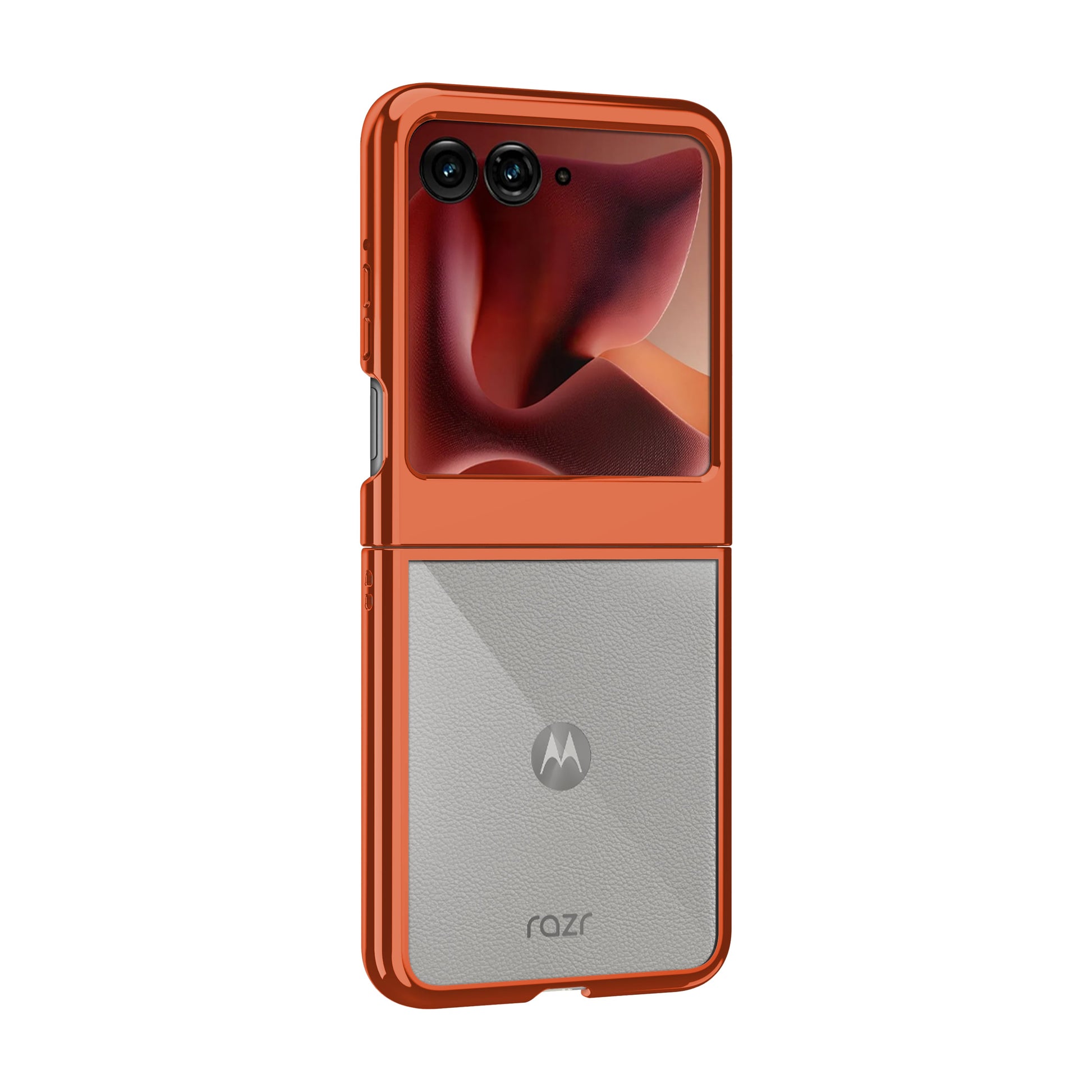 ZIZO REFINE Series moto razr (2025) Case - Orange - ZIZO Wireless