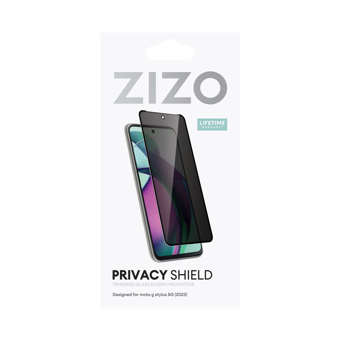 ZIZO PRIVACY Tempered Glass Screen Protector for moto g stylus 5G (2023) - Privacy - ZIZO Wireless