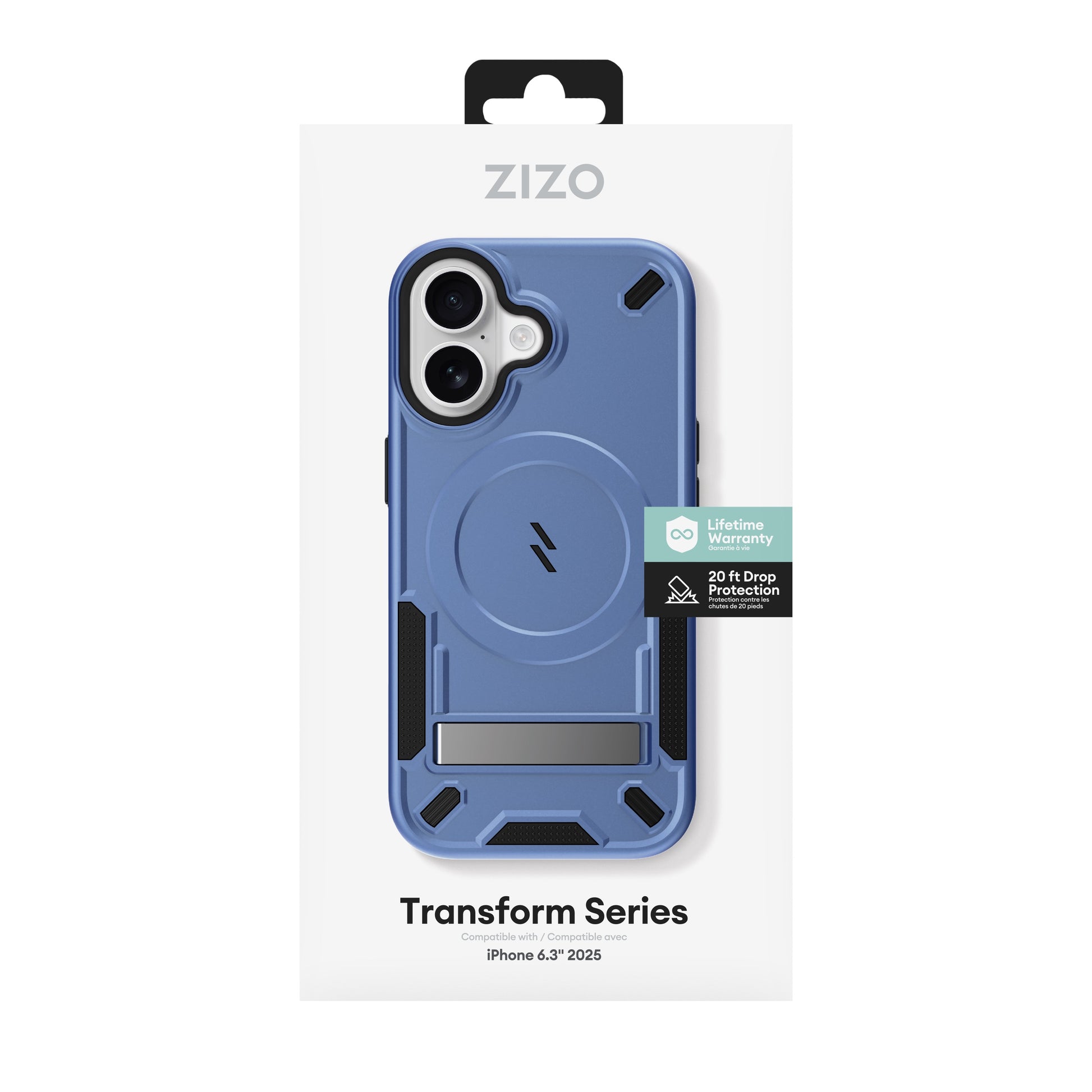 ZIZO TRANSFORM Series iPhone 17 MagSafe Case - Blue - ZIZO Wireless