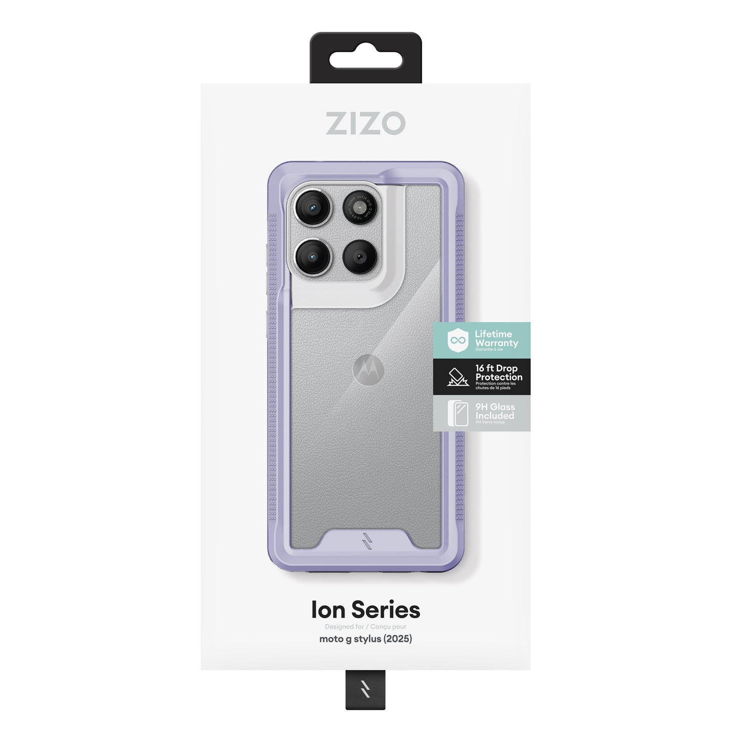 ZIZO ION Series moto g stylus (2025) Case with Tempered Glass