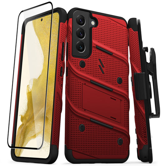ZIZO BOLT Bundle Galaxy S22 Plus Case with Tempered Glass