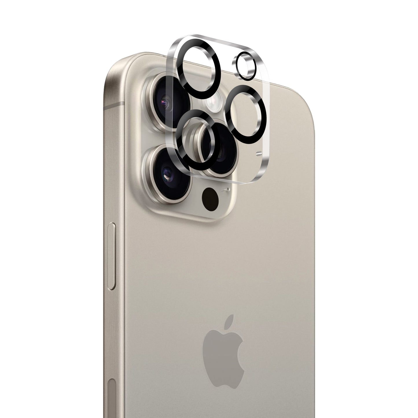 ZIZO LensTek iPhone 16 Pro Camera Lens Protector (2 Pack) - Black