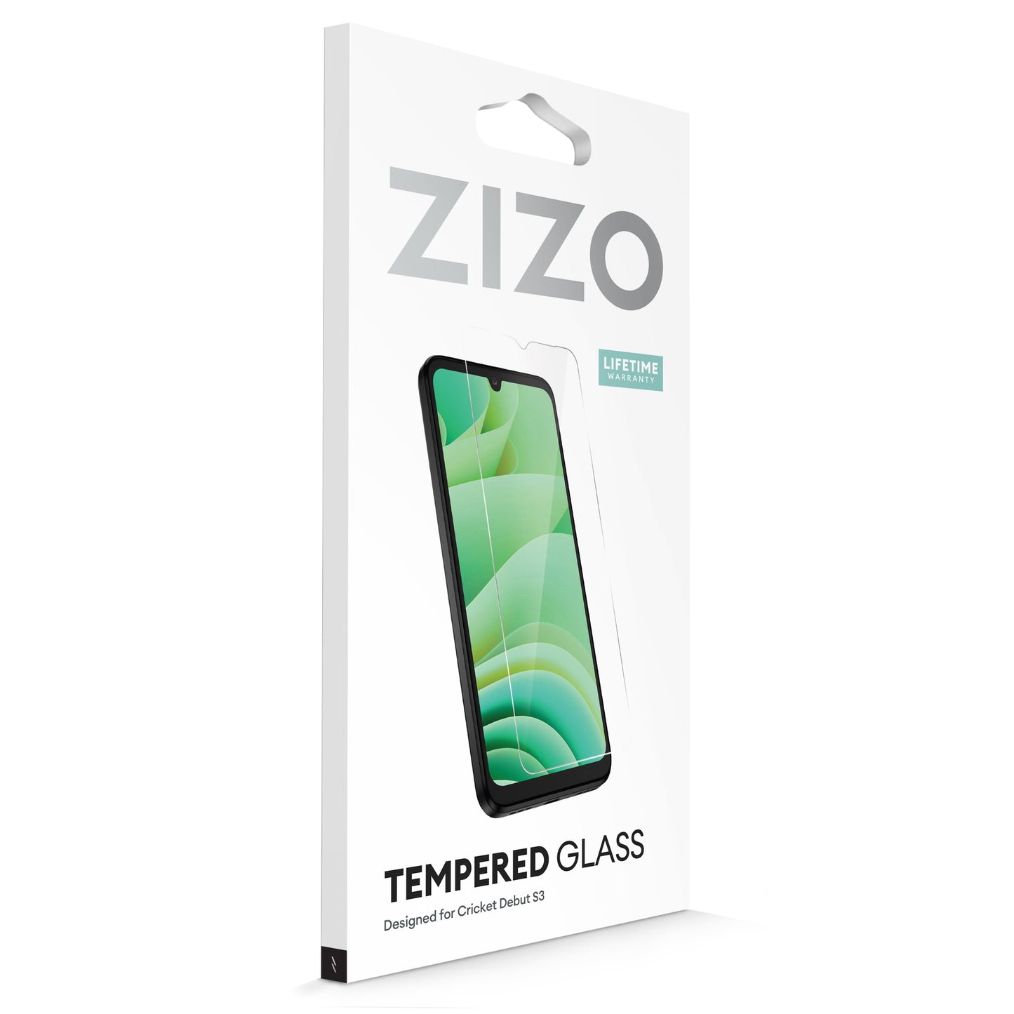 ZIZO TEMPERED GLASS Screen Protector for Cricket Debut S3 - Clear