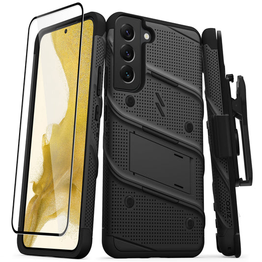 ZIZO BOLT Bundle Galaxy S22 Plus Case with Tempered Glass