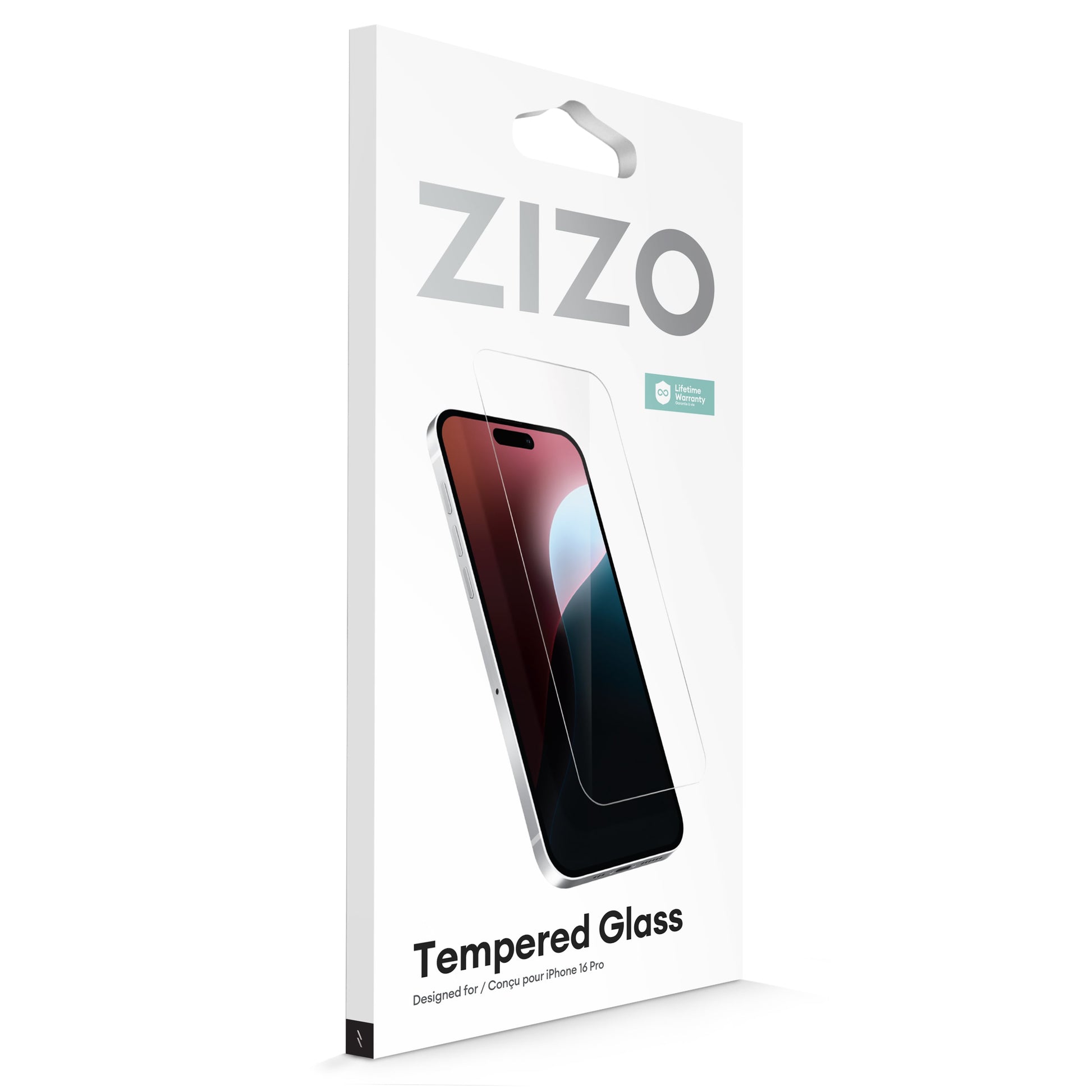 ZIZO TEMPERED GLASS Screen Protector for iPhone 16 Pro - Clear - ZIZO Wireless