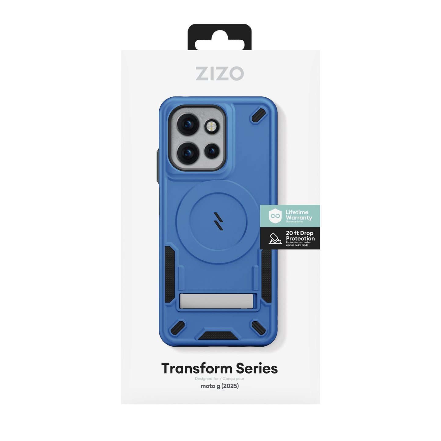 ZIZO TRANSFORM Series moto g (2025) Case - Blue