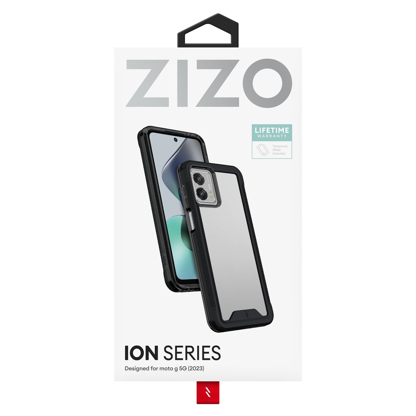 ZIZO ION Series moto g 5G (2023) Case - Black - ZIZO Wireless