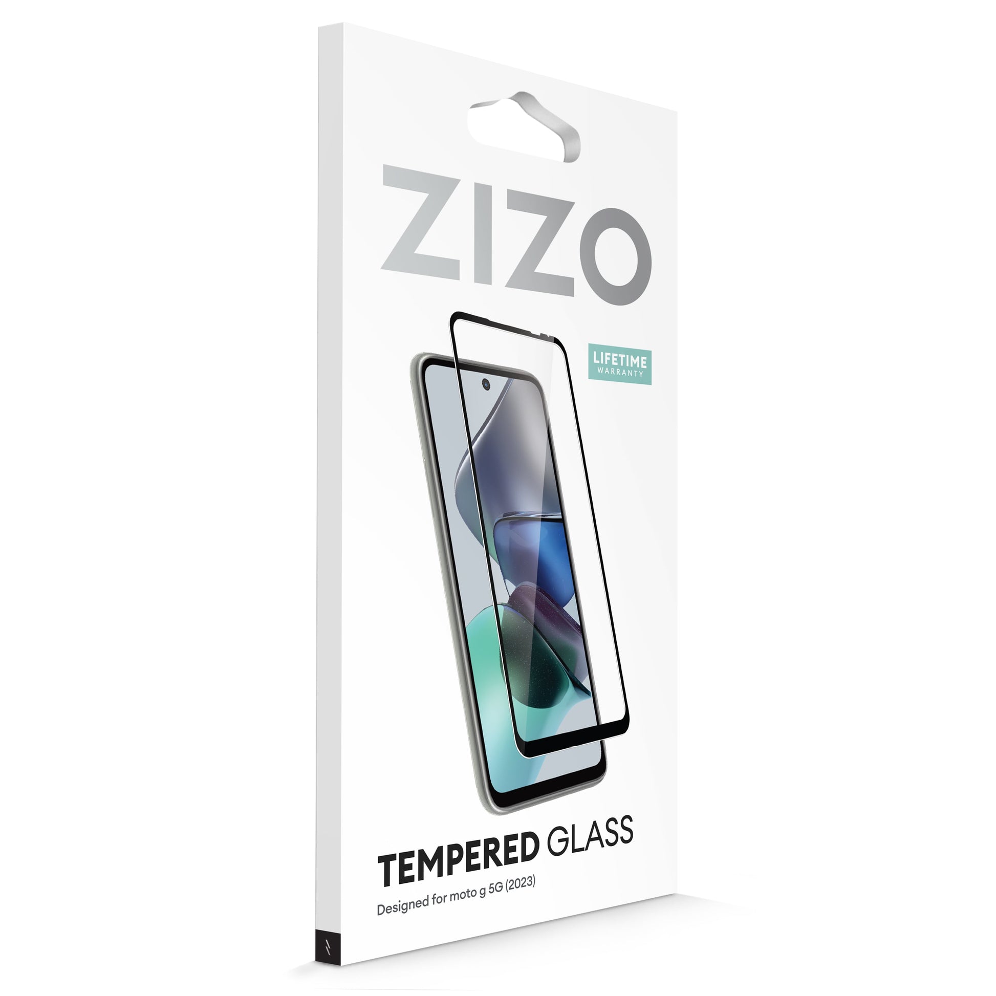ZIZO TEMPERED GLASS Screen Protector for moto g 5G (2023) - Black - ZIZO Wireless