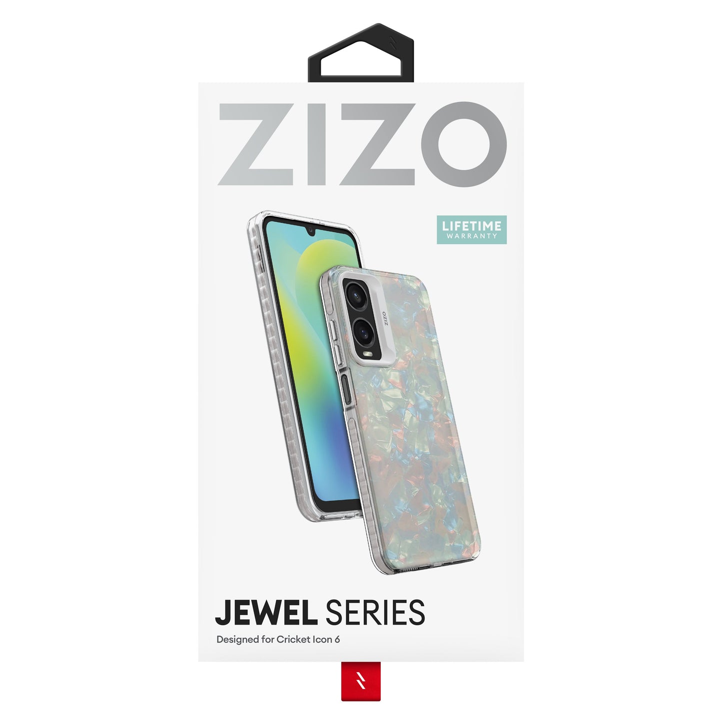 ZIZO JEWEL Series Cricket Icon 6 Case - Opal - ZIZO Wireless