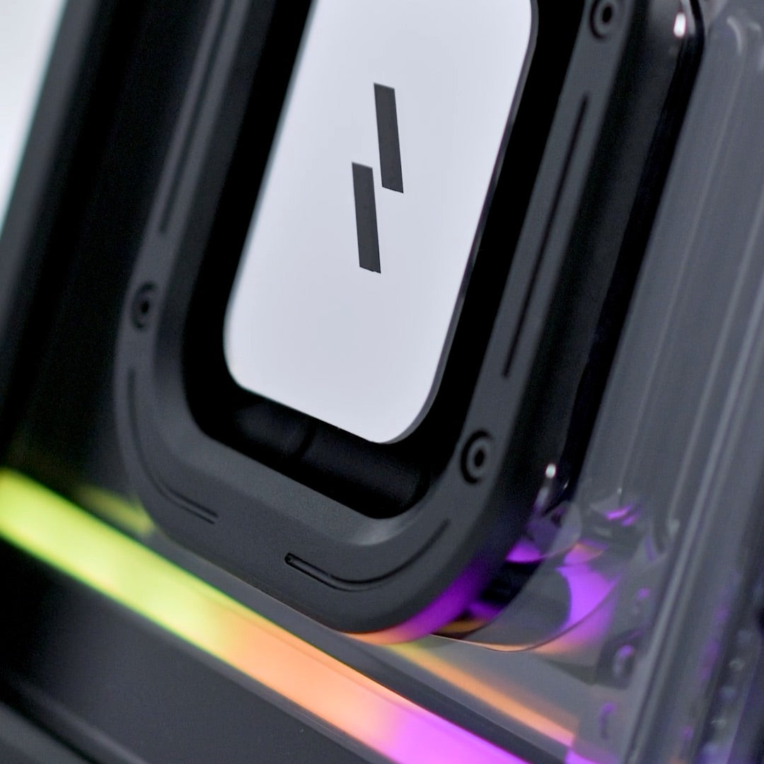 ZIZO Retro Crystal LED Wireless Speaker - Black