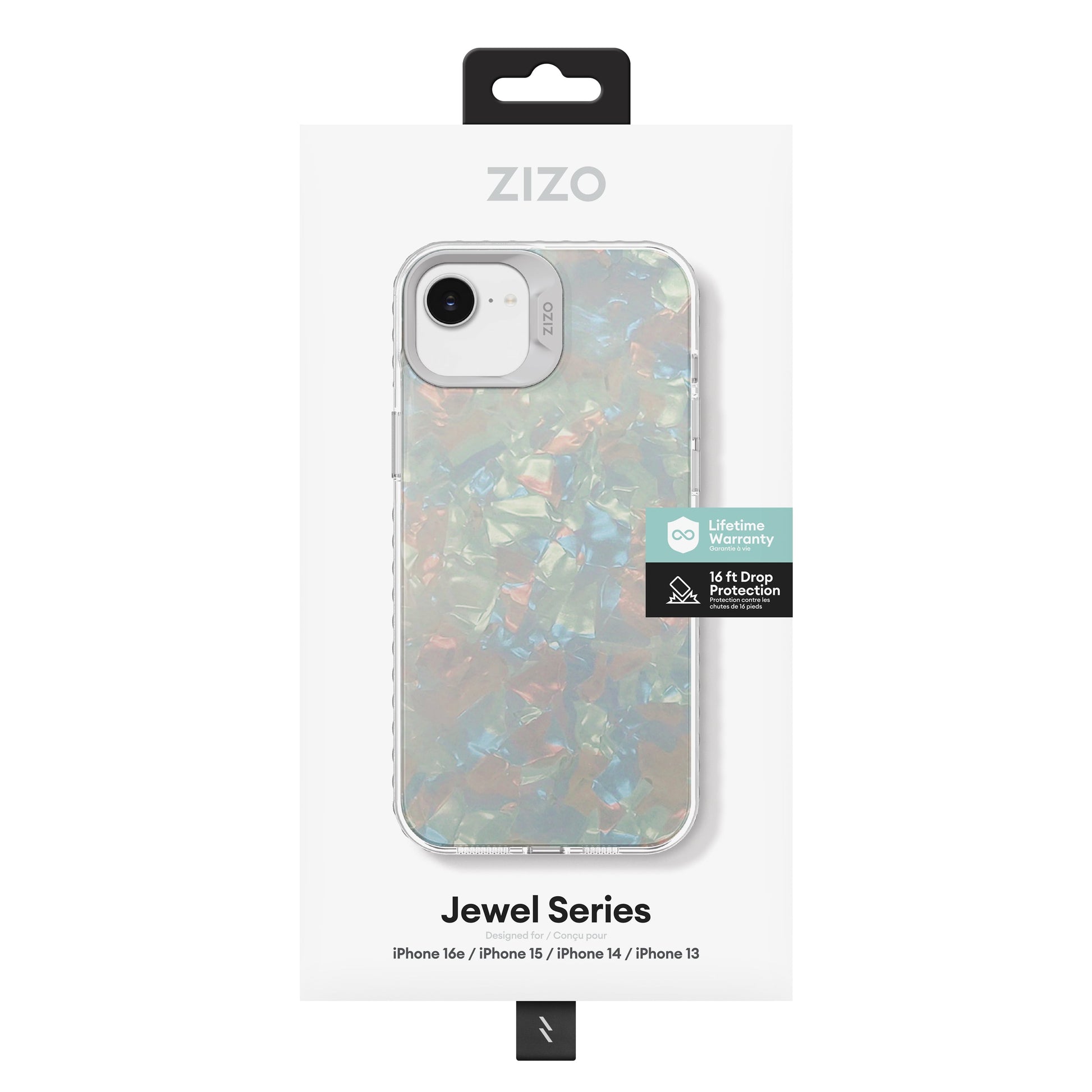 ZIZO JEWEL Series iPhone 16e Case - Opal - ZIZO Wireless