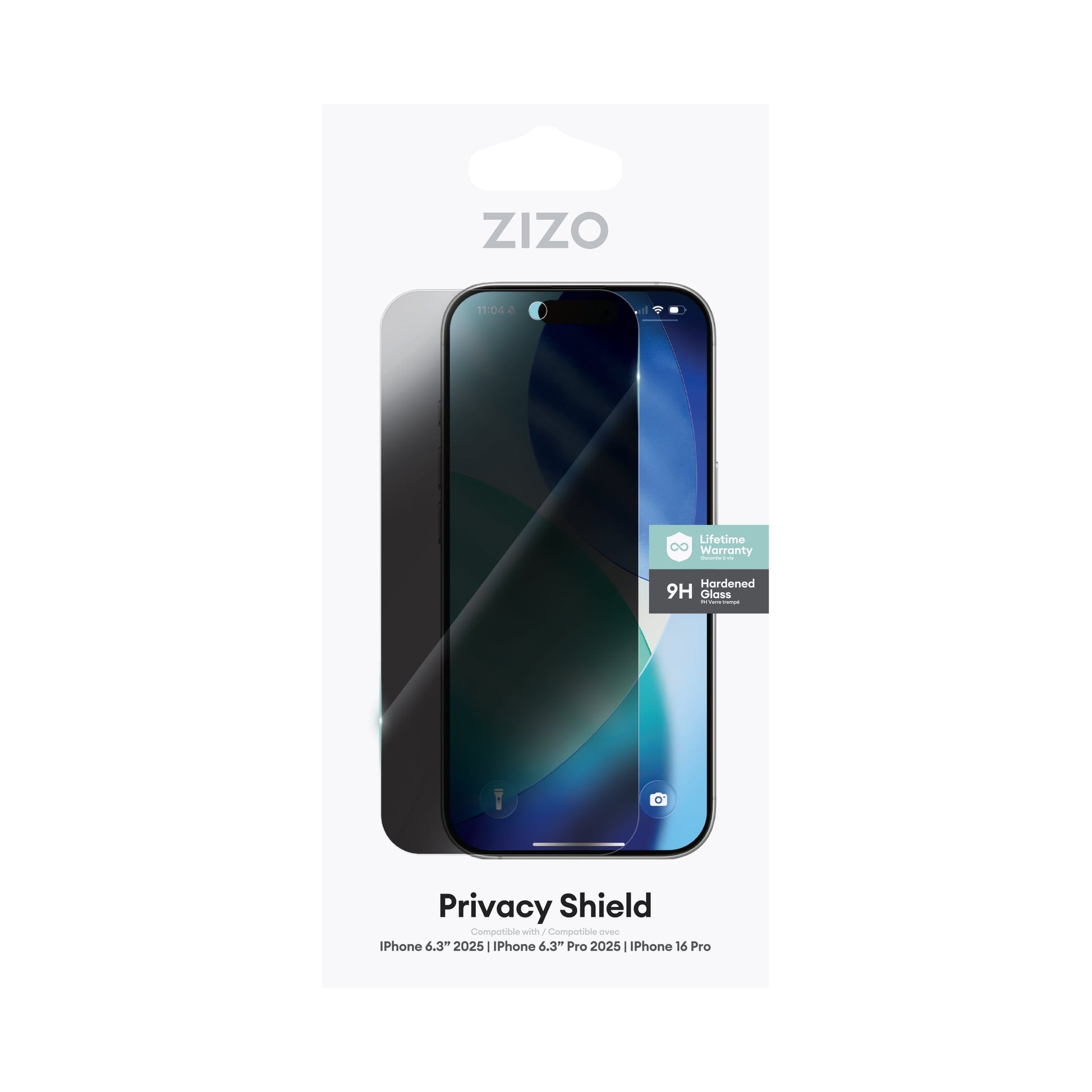 ZIZO PRIVACY Tempered Glass Screen Protector for iPhone 17 Pro - Privacy - ZIZO Wireless