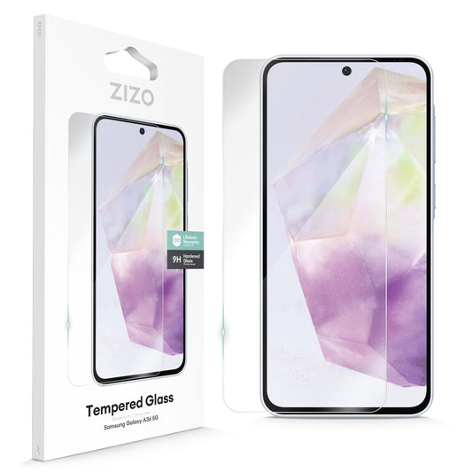 ZIZO TEMPERED GLASS Screen Protector for Galaxy A36 5G - Clear