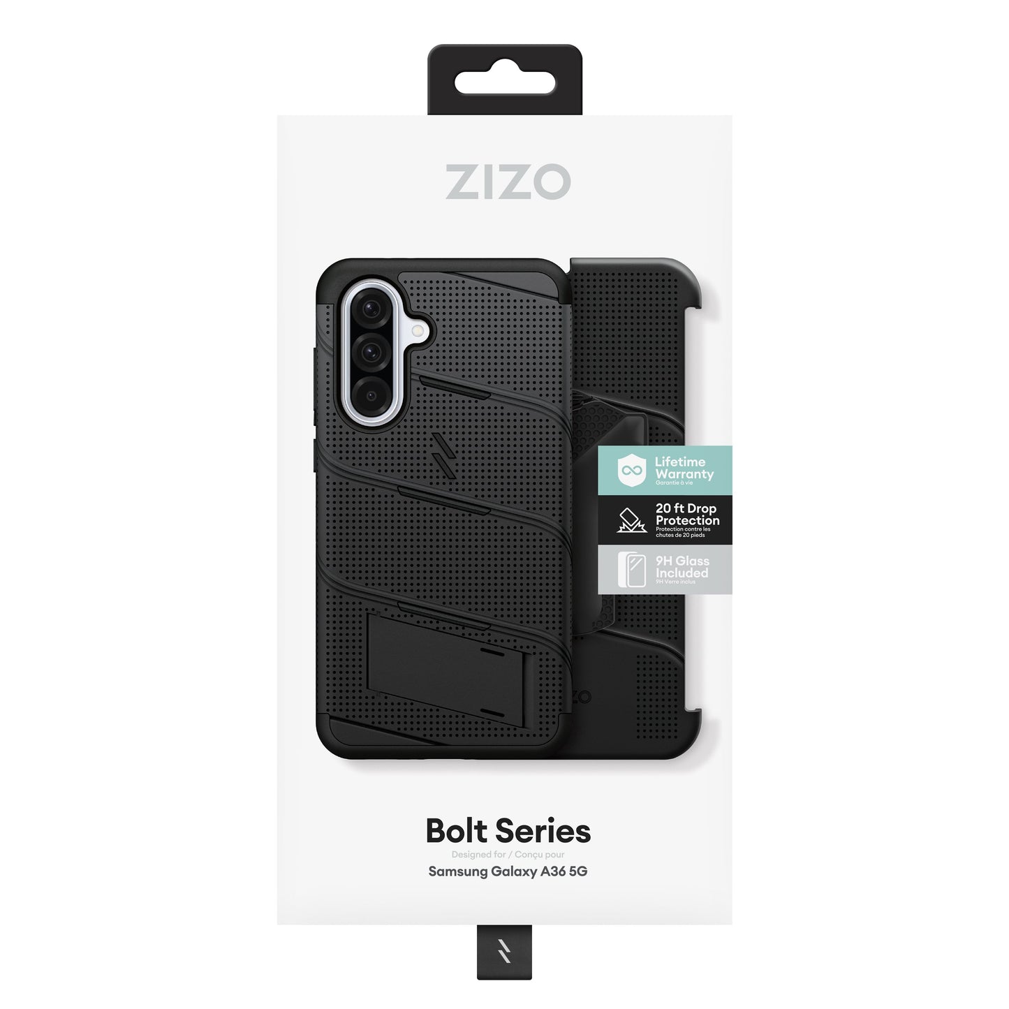 ZIZO BOLT Bundle Galaxy A36 5G Case - Black