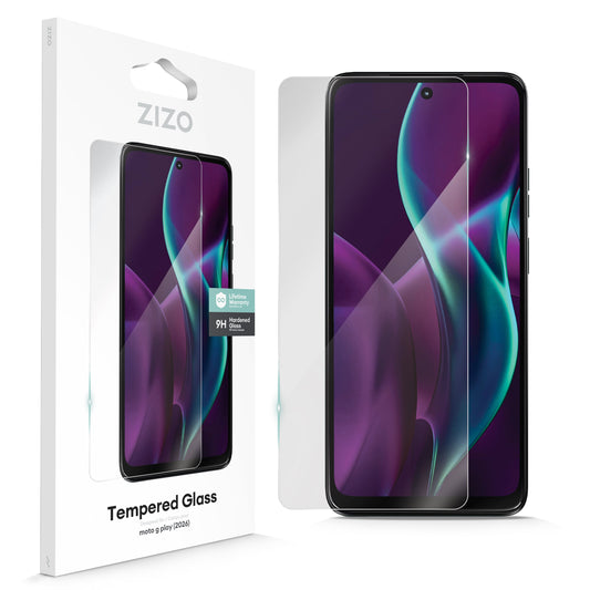 ZIZO TEMPERED GLASS Screen Protector for moto g play 2026 / moto g 5G 2025 - Clear