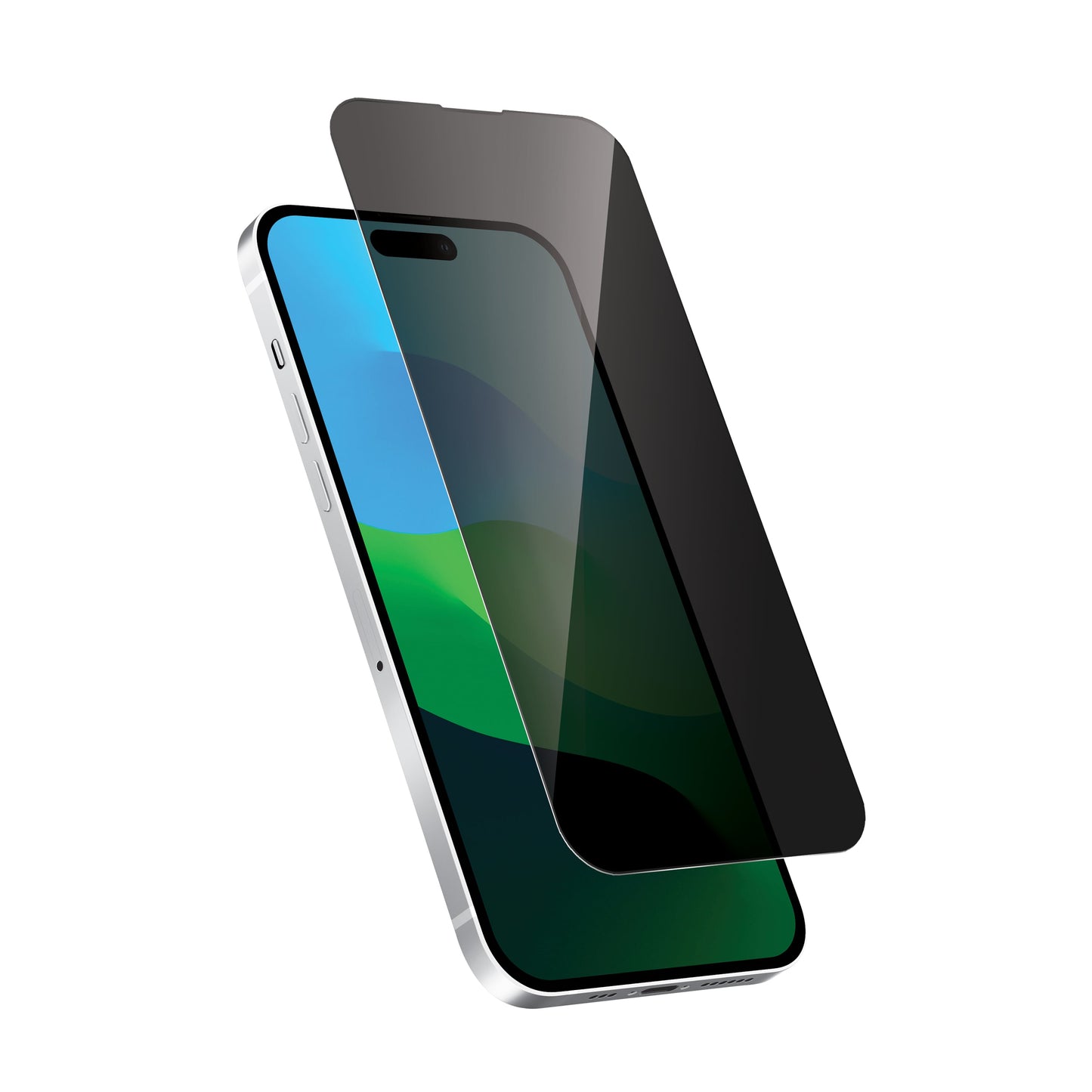 ZIZO PRIVACY Tempered Glass Screen Protector for iPhone 15 Plus - Privacy - ZIZO Wireless