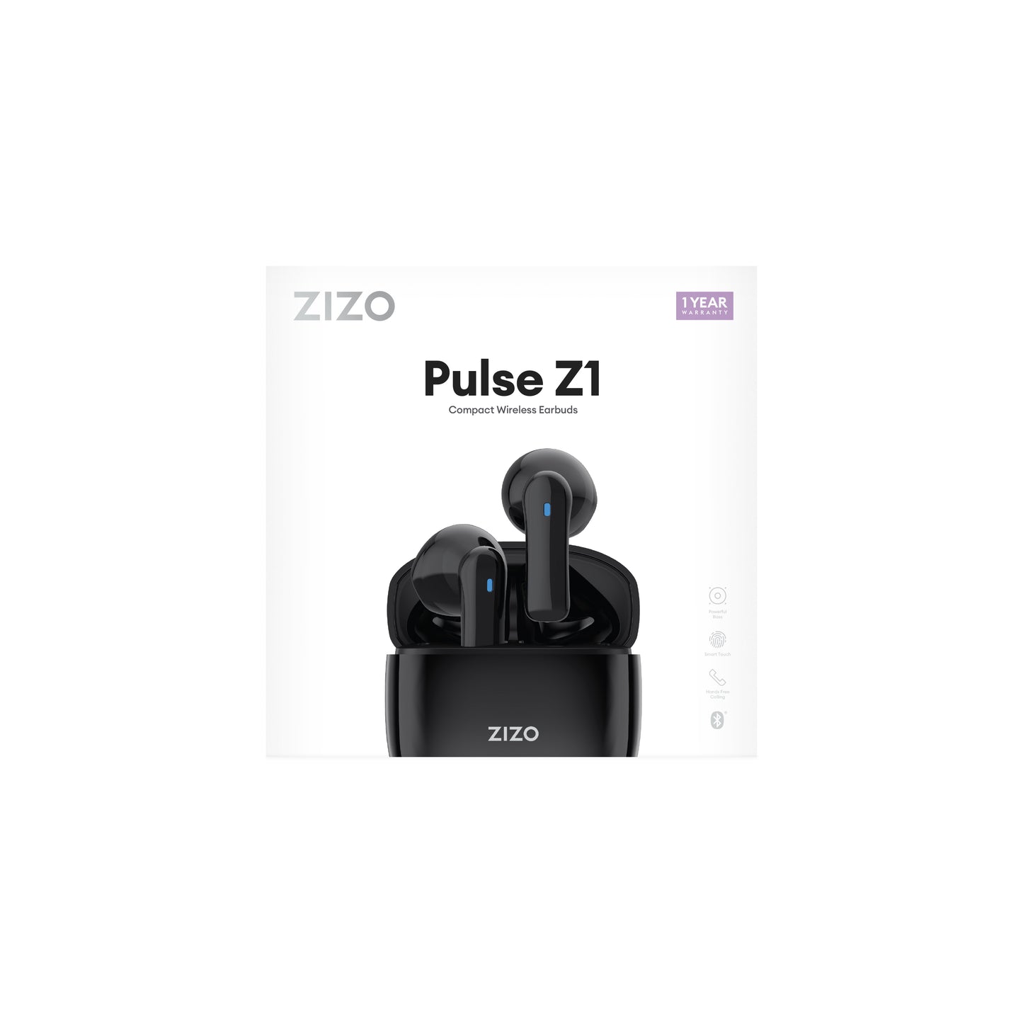 ZIZO PULSE Z1 True Wireless Earbuds with Charging Case