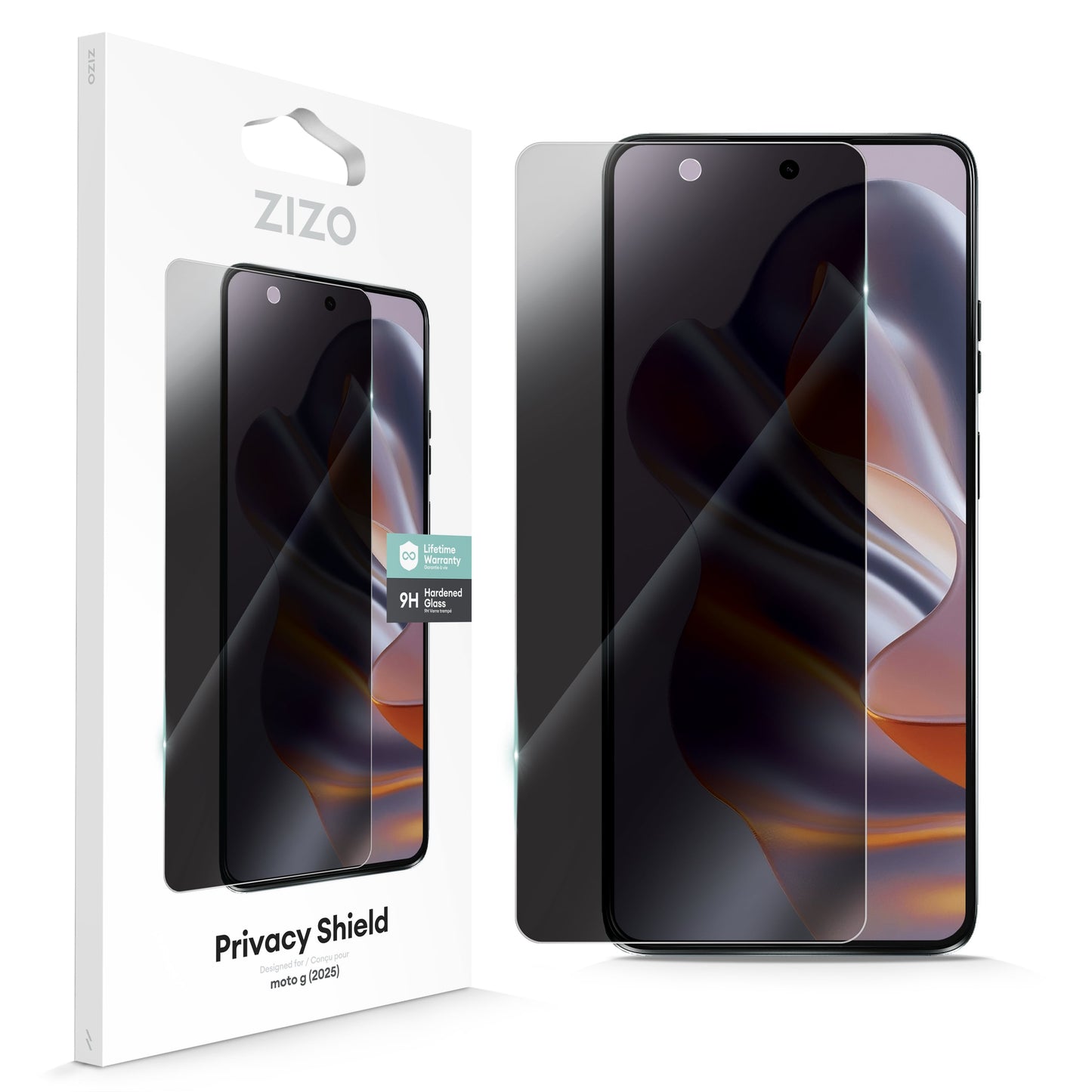 ZIZO PRIVACY Tempered Glass Screen Protector for moto g (2025)