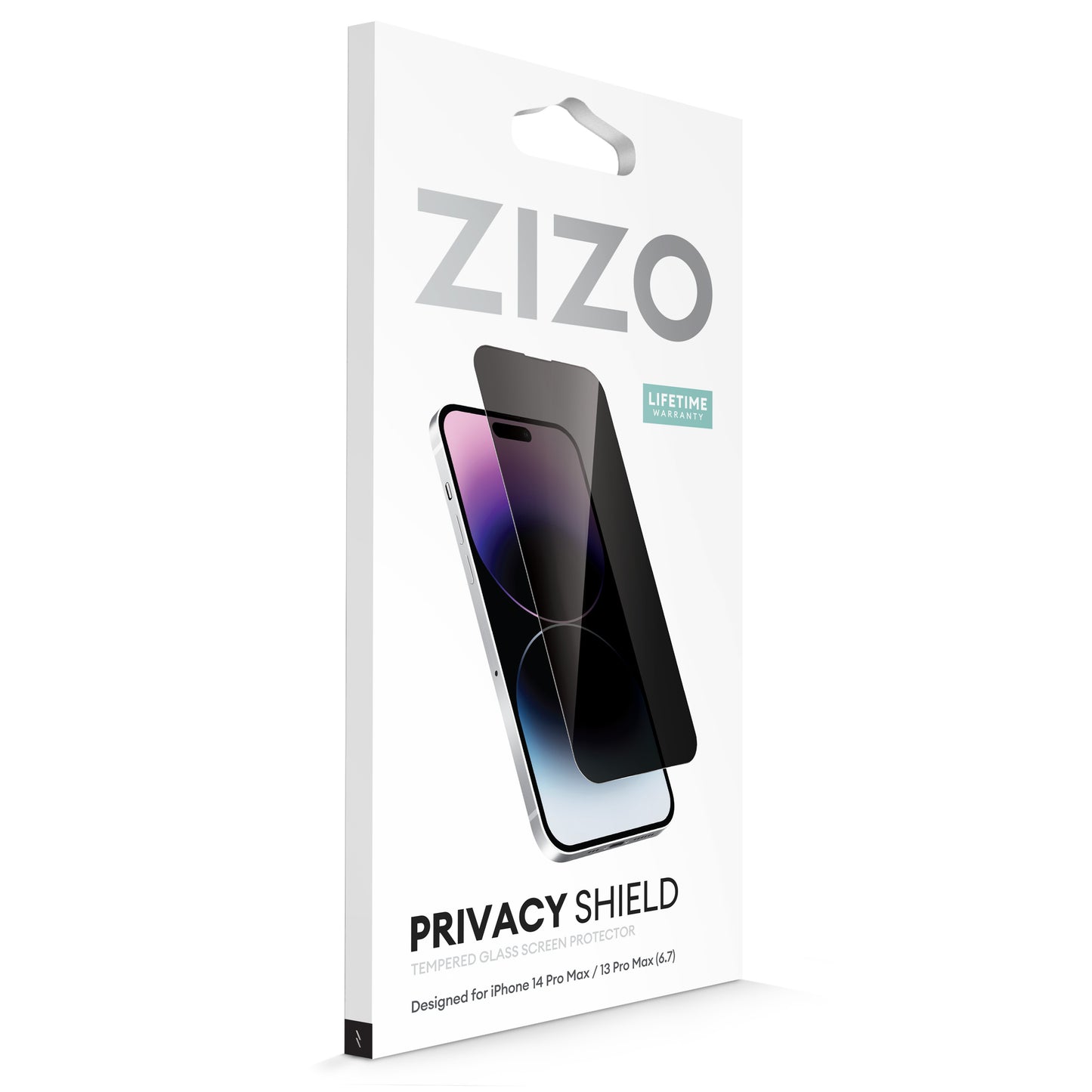 ZIZO PRIVACY Tempered Glass Screen Protector for iPhone 14 Pro Max - Privacy - ZIZO Wireless