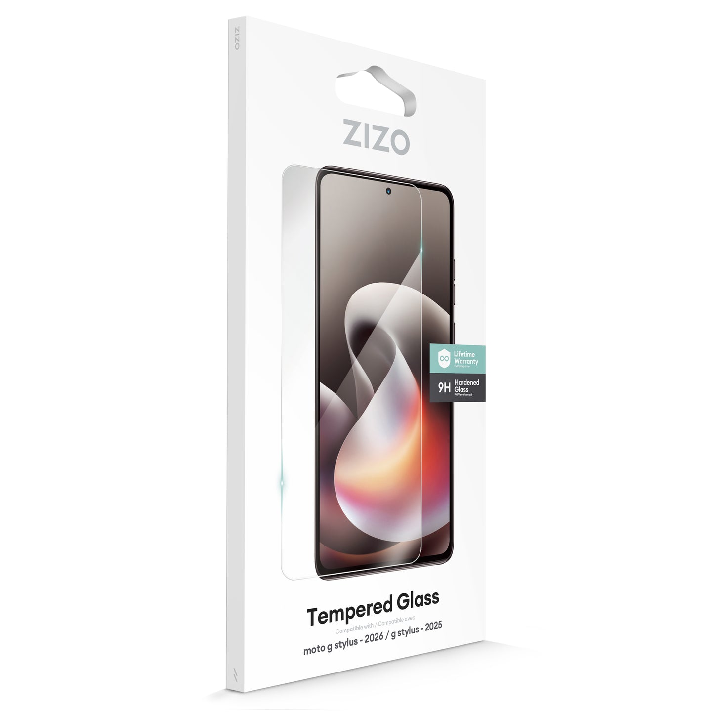 ZIZO TEMPERED GLASS Screen Protector for moto g stylus - 2026 / 2025
