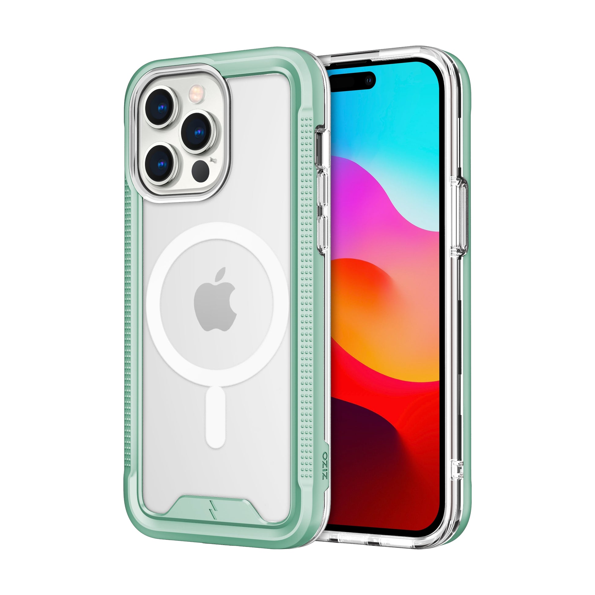 ZIZO ION Series with Magsafe iPhone 15 Pro Max Case - Mint - ZIZO Wireless