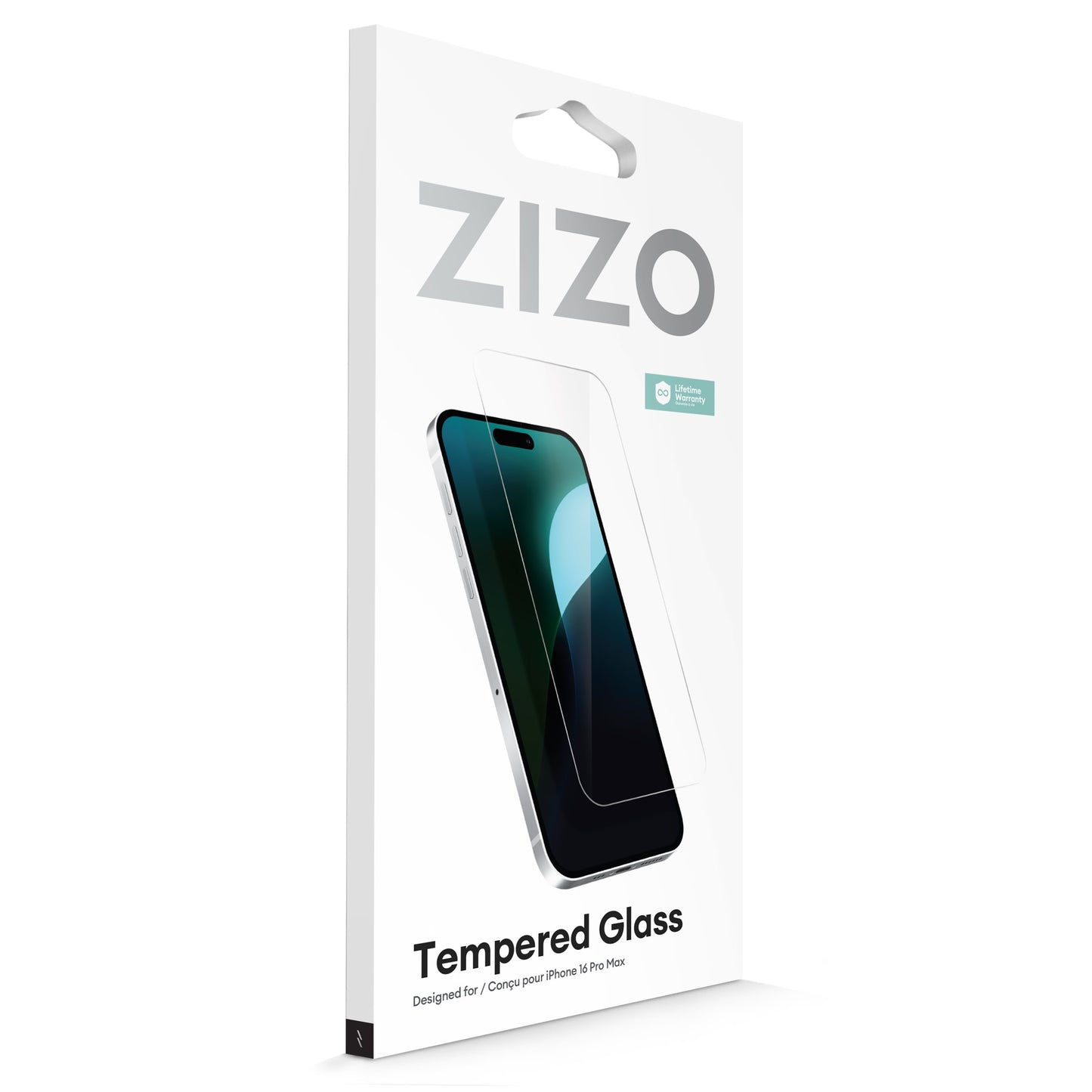 ZIZO TEMPERED GLASS Screen Protector for iPhone 16 Pro Max - Clear