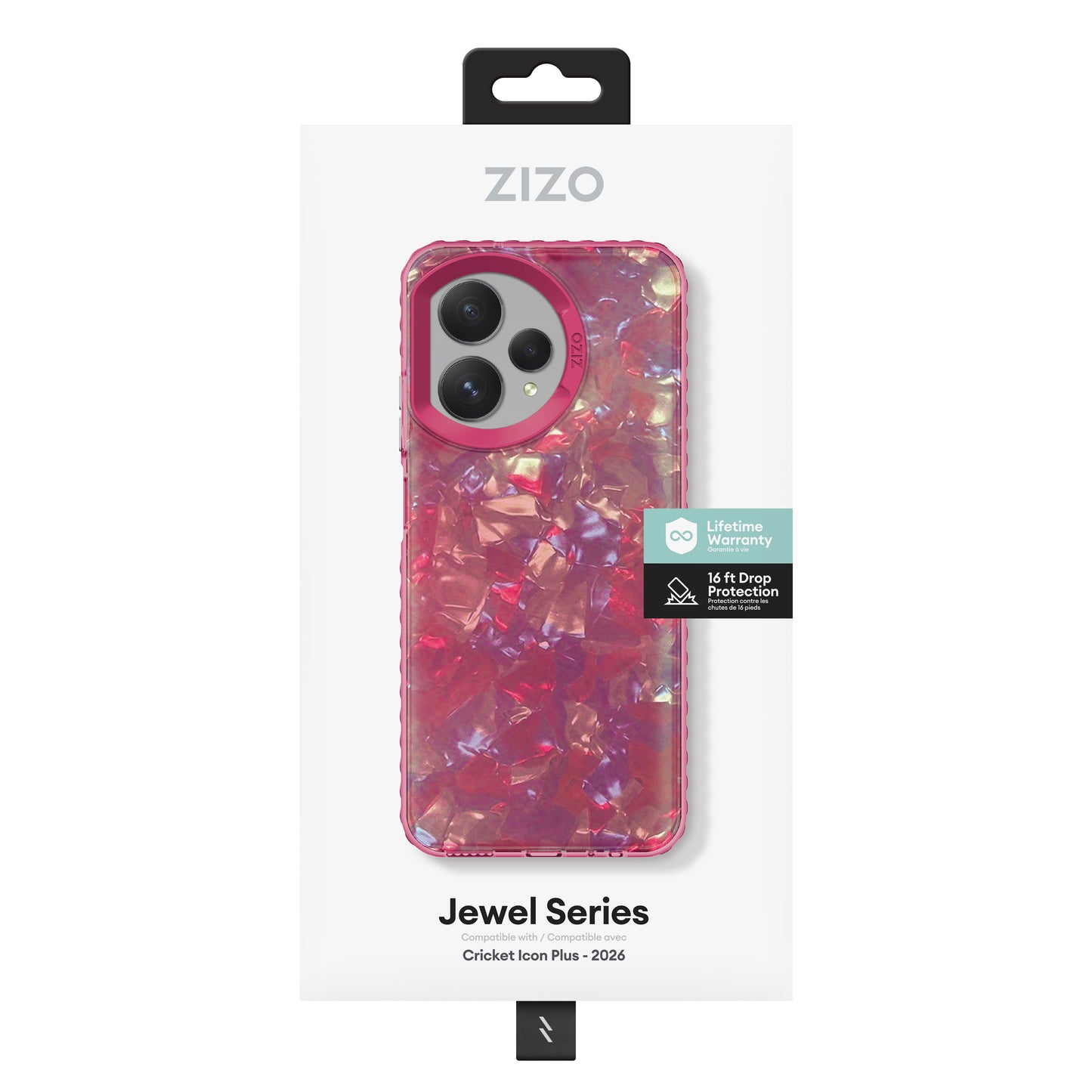 ZIZO JEWEL Series Cricket Icon Plus 2026 Case - Blossom - ZIZO Wireless