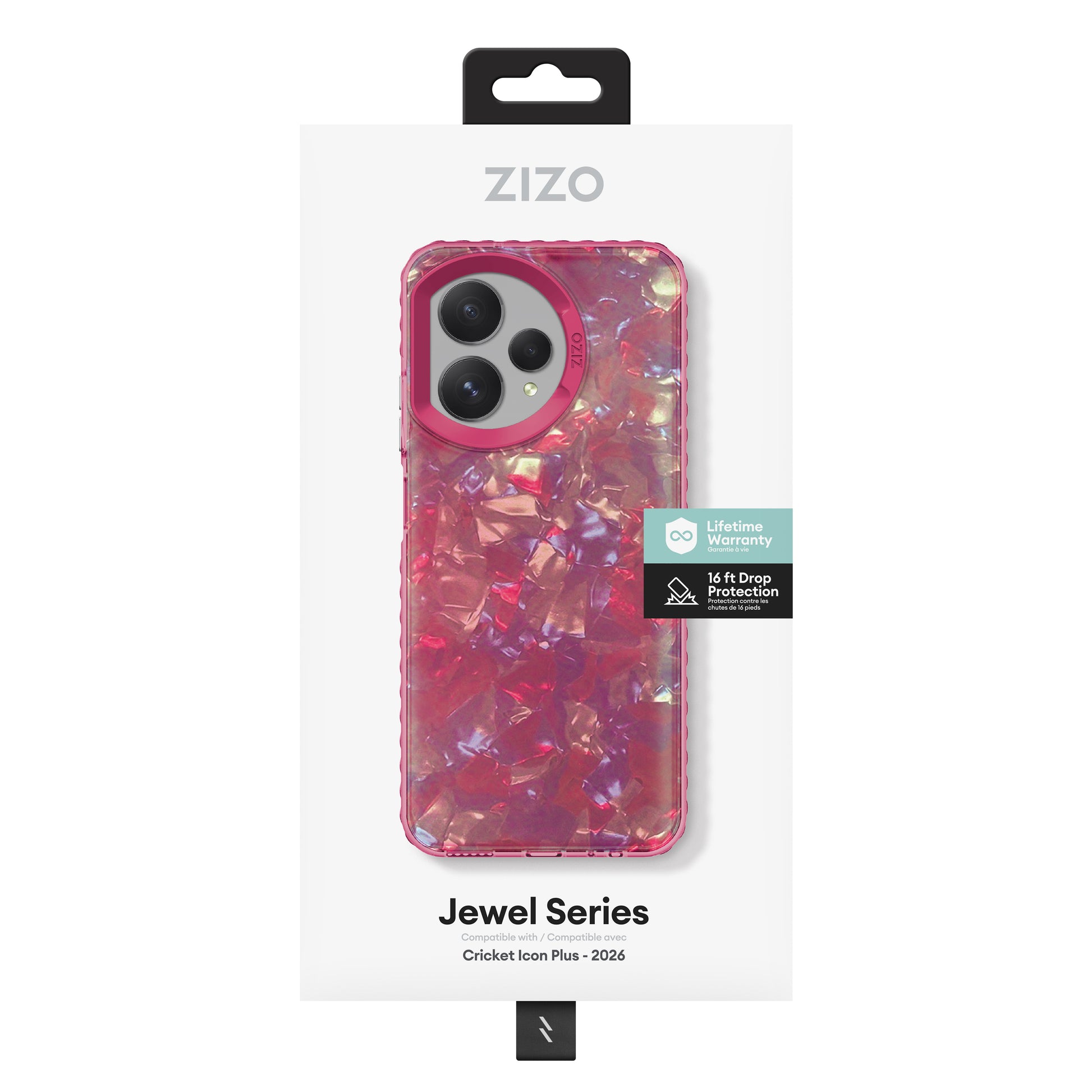 ZIZO JEWEL Series Cricket Icon Plus 2026 Case - Blossom - ZIZO Wireless
