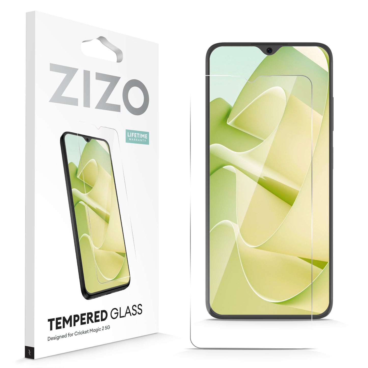 ZIZO TEMPERED GLASS Screen Protector for Cricket Magic 2 5G