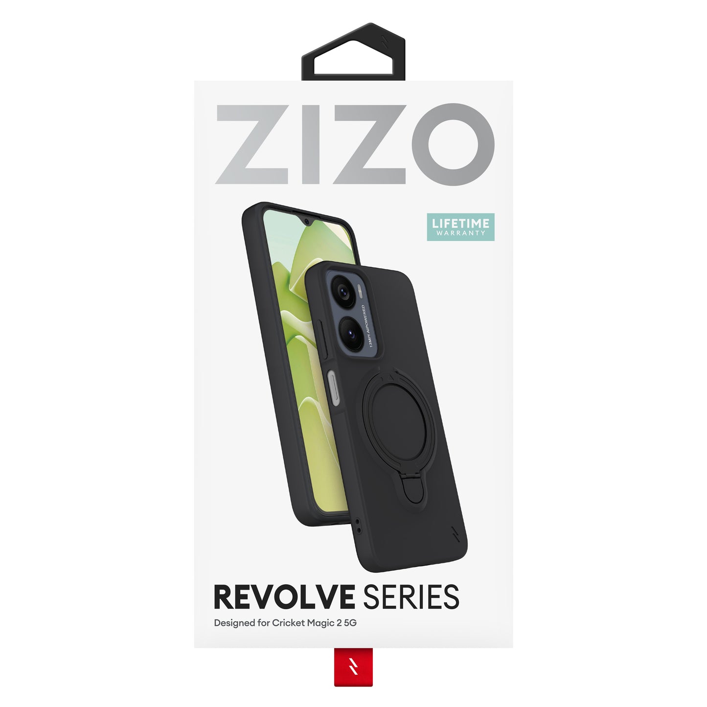 ZIZO REVOLVE Series Cricket Magic 2 5G Case - Magnetic Black